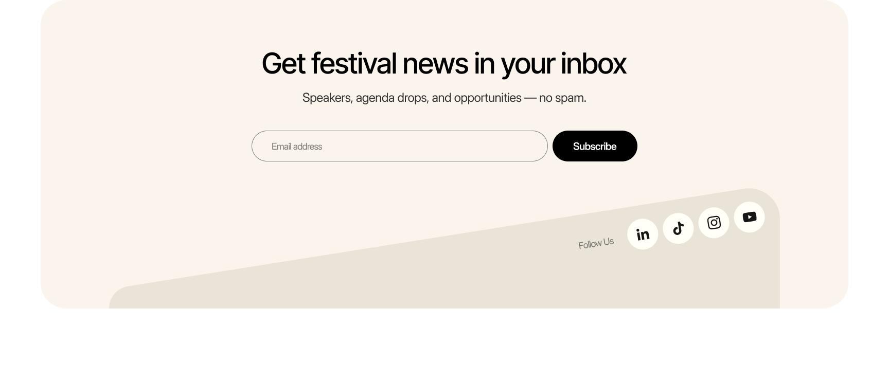 OTF Newsletter Section